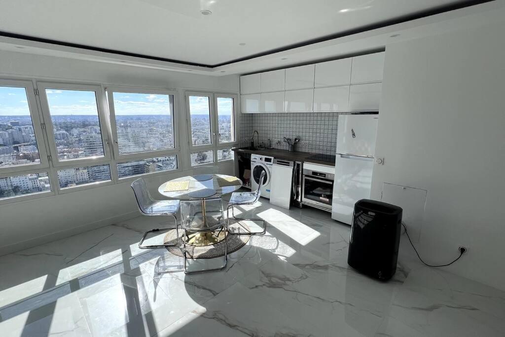 Nice Apartment With Amazing View Of Paris + Parking Екстер'єр фото