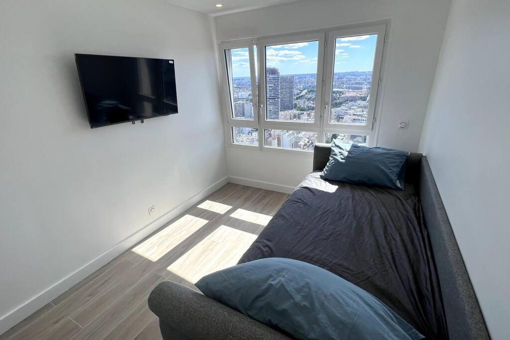 Nice Apartment With Amazing View Of Paris + Parking Екстер'єр фото