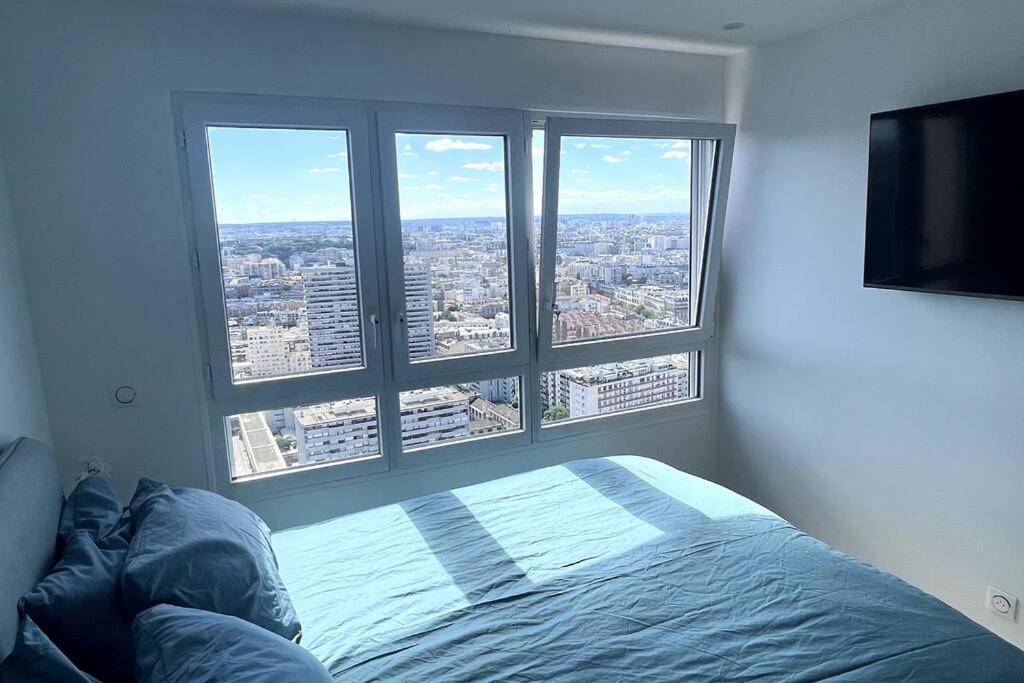 Nice Apartment With Amazing View Of Paris + Parking Екстер'єр фото