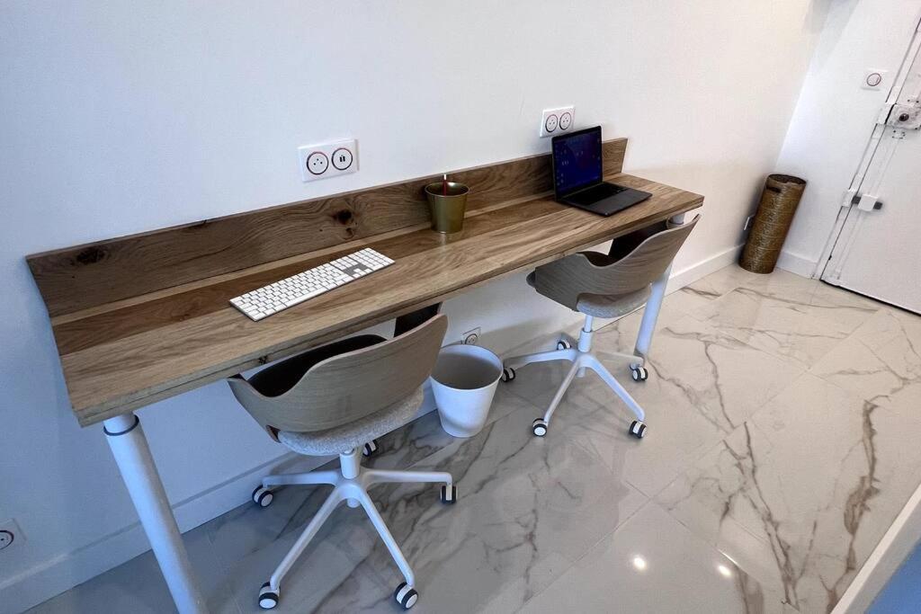 Nice Apartment With Amazing View Of Paris + Parking Екстер'єр фото