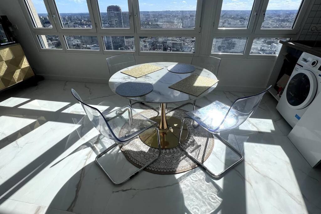 Nice Apartment With Amazing View Of Paris + Parking Екстер'єр фото