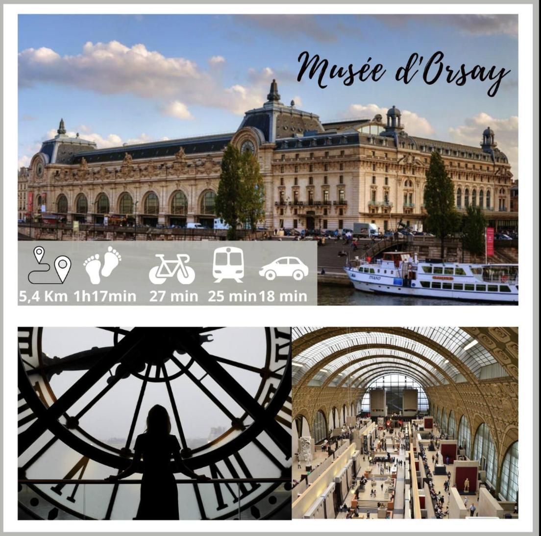 Nice Apartment With Amazing View Of Paris + Parking Екстер'єр фото